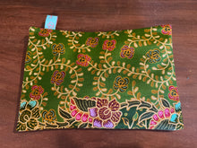 Lavender Filled Sleep Pillow -  Green floral batik